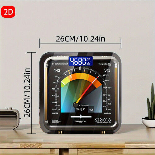 Digital Body Weight Scale With Step-On Technology,  Glass LED Bathroom Scale 2