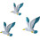 Xingfeng Set van 3 decoratieve meeuwen - Wanddecoratie 5