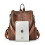 Damenrucksack mit Tragegriff, Damen-Lederrucksack 4