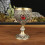Retro whiskyglass i metall, 30 ml 1