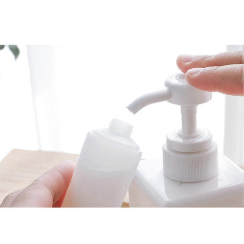 Gel Bottle Plastic Bottles for Storage 8Pcs White Cosmetic Containers 2