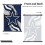 Cowboys Fodbold Vægkunst PVC Sort Axis3Størrelser 2