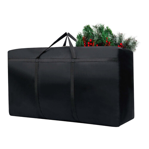Saco impermeável para guardar árvore de Natal de 72 polegadas (183 cm).