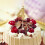 Κεριά γενεθλίων με αριθμούς σε σχήμα σαμπάνιας σε χρυσό χρώμα 0-9 με μέταλλο 2