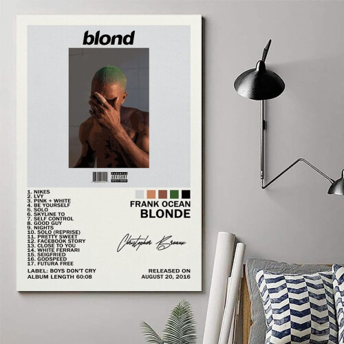 Pôster da capa do álbum Blonde (1 peça) 1