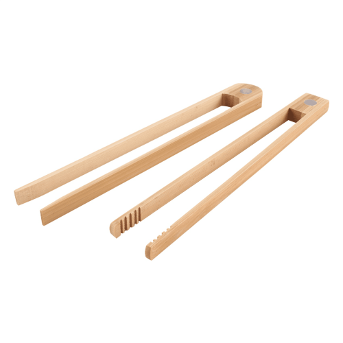 Pinças magnéticas de bambu para torradeira, 8,7 polegadas, 6 peças 2