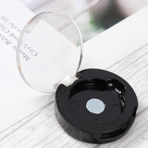 4Pcs 26mm Single Color Eyeshadow Empty Eyeshadow Box Eyeshadow Subpackaging Container White Black 2