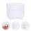 Empty Cream Jar Sphere Eye Cream Containers for Storage 20Pcs 5
