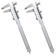 150MM 0-6" Vernier Calipers High Accuracy Gauge Micrometer Stainless Steel Portable Measuring Tool with Protective Box