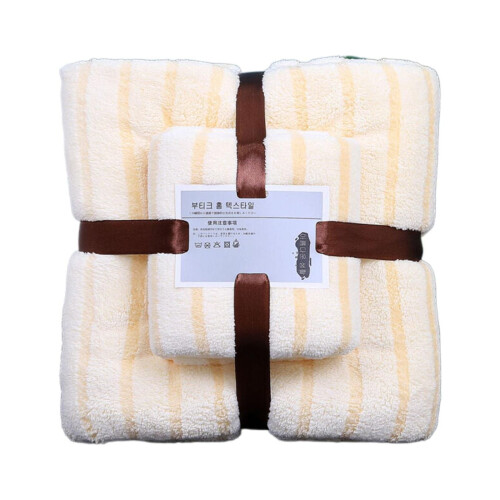Conjunto de toalha de secagem rápida para corpo e rosto (2 peças)
