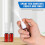 Small Bottle Portable Nasal Spray Bottle for Storage Use 20Pcs 2