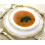 Tigelas de sopa VeZee com borda branca e dourada, 19 cm (7,5 polegadas), pacote com 100 unidades. 2