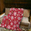 Couverture de Noël rouge en flanelle 50 x 60 pouces 4