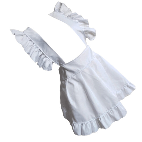 Maid-Cosplay-Schürze, Rüschenschürze, Halbschürze