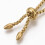 Ionbelagt 304Rustfrit Stål Bolo Armbånd 11cm 3