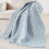 Levtex Aditya quilted cotton throw in blue navy and white 2