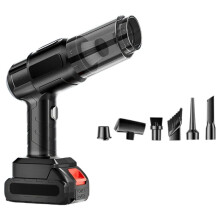 Kabelloser Autostaubsauger mit 5000 Pa Saugkraft, Geräuscharm, - und Schmutzabweisend, Wiederaufladbar, Handlich, EU-Stecker