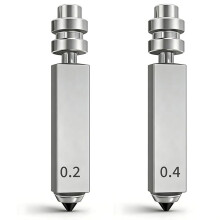 2er-Pack 0,2 mm 0,4 mm Hotend-Düse für für Kobra X Combo Quick Swap High Flow