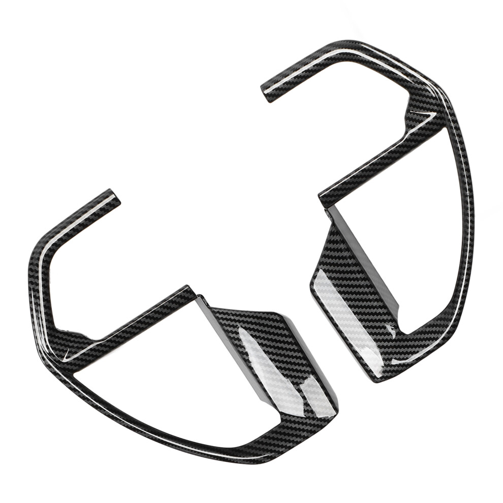 2Pcs Abs Steering Wheel Frame Tacoma 2024 Carbon 7293282910584