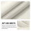 Linen sheer curtains silver 63 inch 2 panels 4