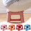 Mini folding stool plastic non-slip with handle 1