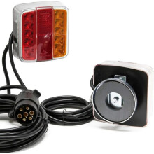 LED-Rückleuchten – mit Magnet und 7-poligem Stecker – 12 V, E11 –