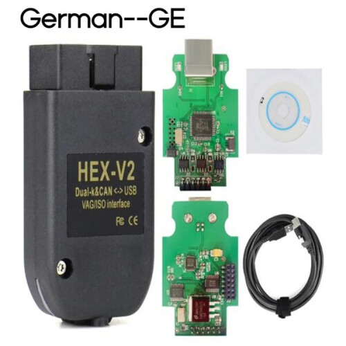 Interface USB V2-ODIS 21.3 21.9 V22.3.2 VAS-5054A HEX X2 22.3 HEX CAN USB
