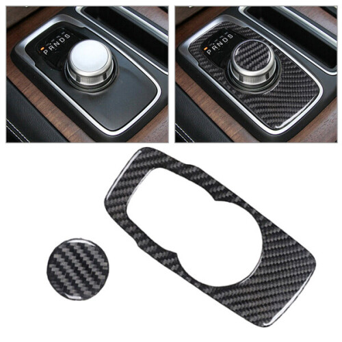 Center console interior shift panel cover trim Black