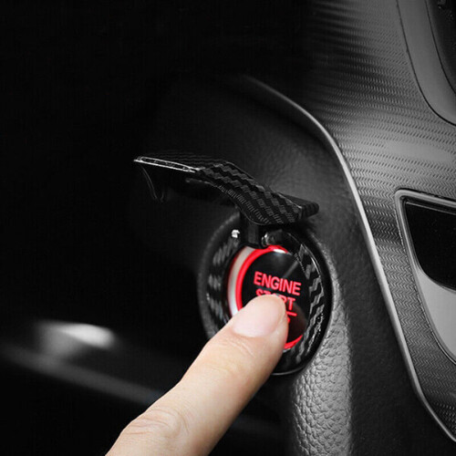 Car interior One button Start ignition engine stop