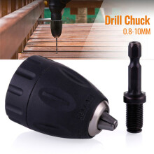 Heavy duty metal adapter Hex shank 1/4' shank to 3/8' c