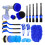 Microfiber car wash brush set with scratch-resistant bristles 1