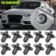 10x Cubierta de radiador de motor de coche, revestimiento de panel de guardabarros