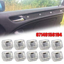10x Deurpaneelbekledingsclips voor BMW 3 Serie E46 E90 E91 E92