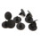10 clips para guardabarros Renault Clio MK2 Scenic Mega 1