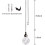 Ceiling Fan Pull Chain Extension 21 inch 2 pcs 2