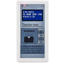 M328 Transistor Tester for Resistance, Capacitance, Inductance, Diode, SCR Measurement, for ESR Instrument