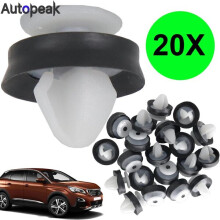 20 piezas de clips para paneles interiores de puertas de automóviles con molduras