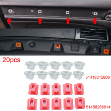 20 piezas de panel de instrumentos para el interior de la puerta del coche