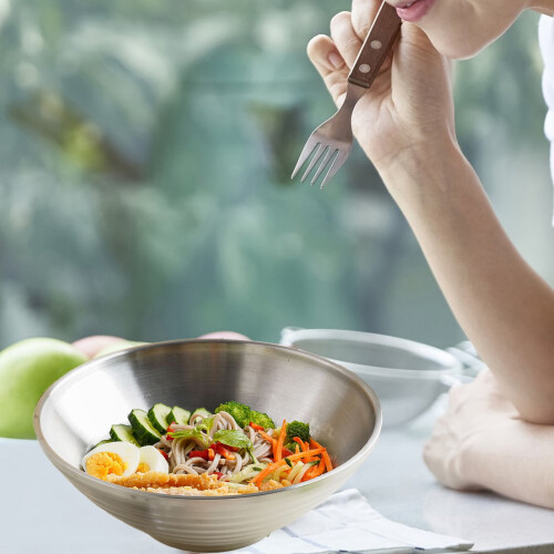Μπολ Ramen από ανοξείδωτο ατσάλι με διπλή μόνωση 1 τεμ.