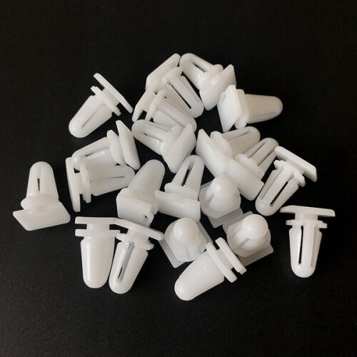 20 stuks plastic deurdrempel afdekplaatjes clips 5147