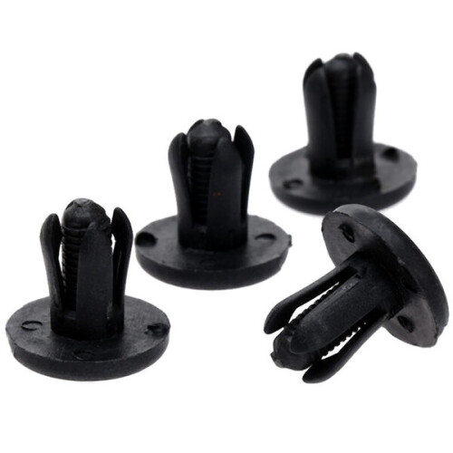 50 pezzi rivetti in plastica con foro da 7,1 mm per parafango b