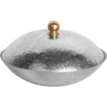 Stainless Steel Wok Griddle Tagine Pot with Lid