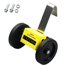 Mechanical Length Measuring Textile Fabric Yarn Wheel Meter/Yard Counter Counters with Hook Meter Counter