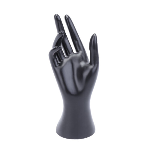 Hand-shaped ring holder for jewelry display, 1 piece