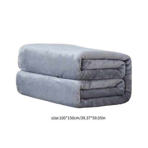 Cotton Blanket Soft Breathable Twin Size 2