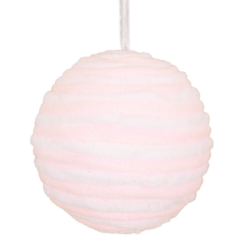 Pink Christmas Ball Ornaments Shatterproof Plastic 12-Pack 1