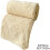 Plaid jacquard papillon beige 150 x 100 cm 2
