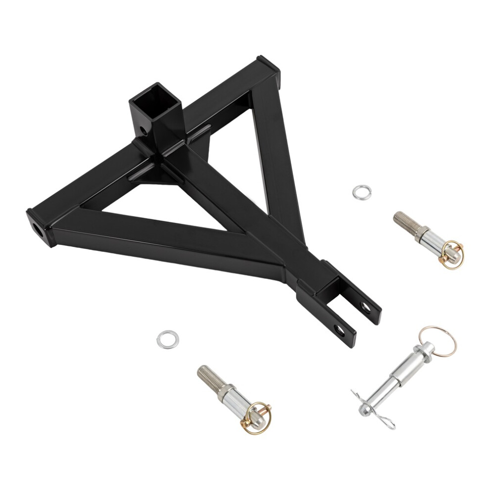 Trailer Hitch With 2" Receiver 3 Point Tractor Drawbar Hitch Adapter 743169274409
