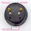 -65 Circular Black Pointer Meter Crown Retro Scale Vu Meter Level Voltage Strap Yellow Backlight 3