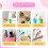 Plastic Kids Cups Unbreakable 8-Pack 7 Colors 5